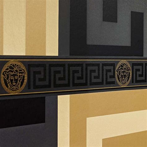 versace wallpaper black and white|Versace wallpaper border.